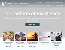 Tablet Screenshot of harvellandcollins.com